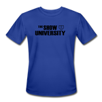 The SHOW University Performance Tee - royal blue